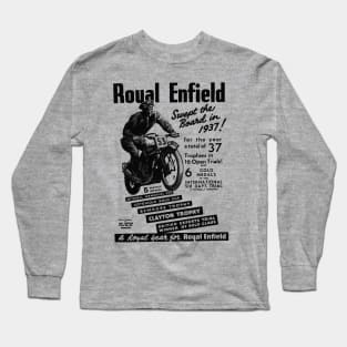 Gorgeous 1937 Royal Enfield Motorcycles Long Sleeve T-Shirt